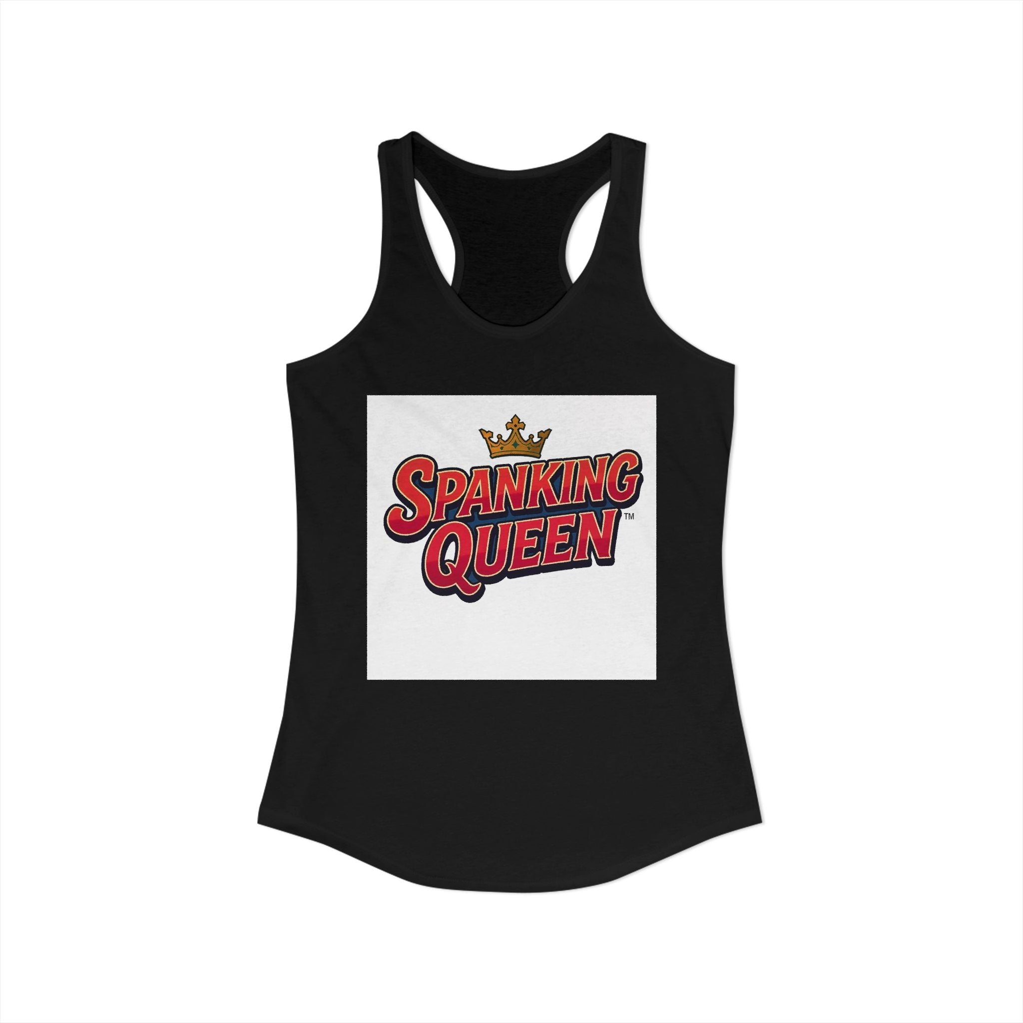 Spanking Queen Style 1 Women's Ideal Racerback Tank