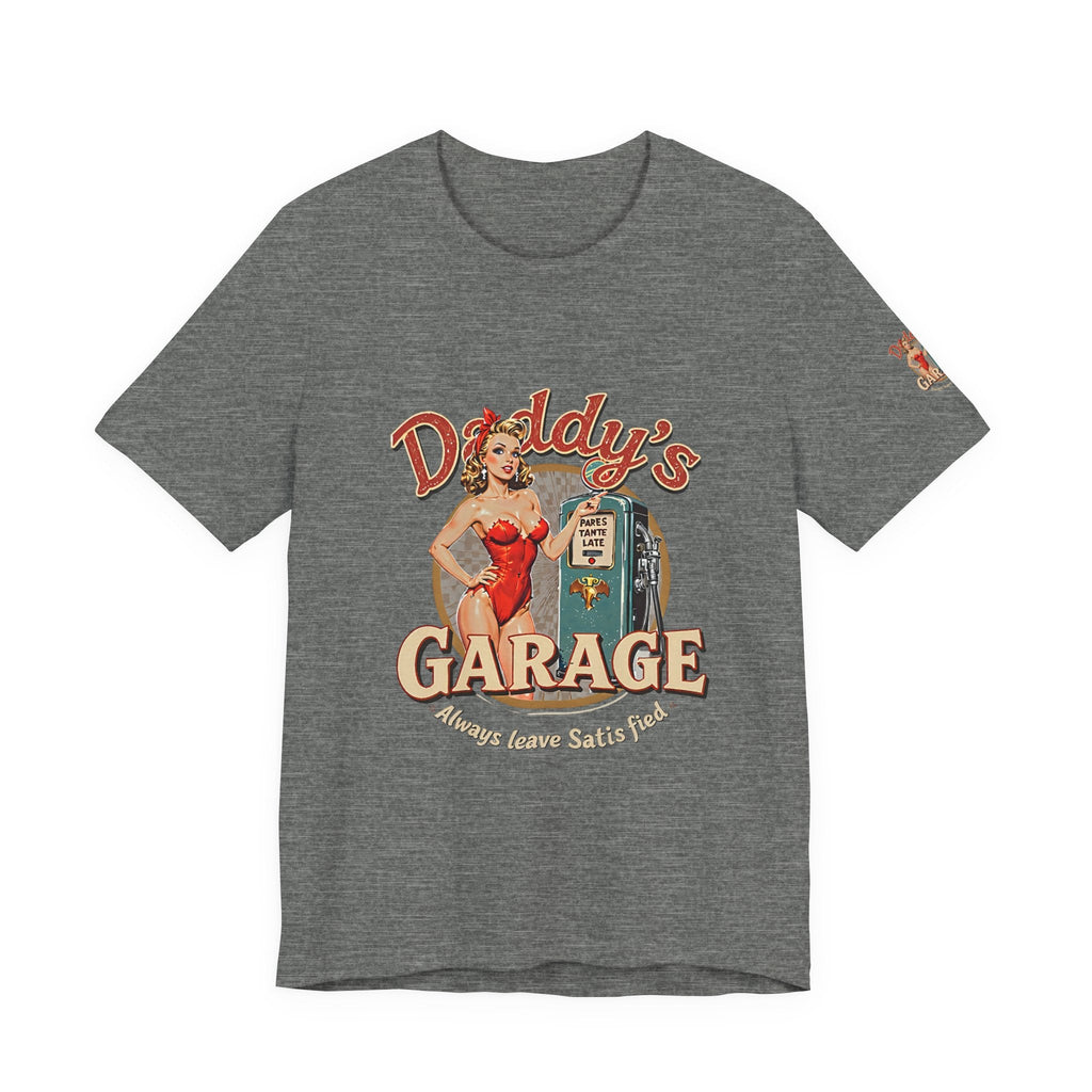 Daddy's Garage Vintage Logo Unisex Tee
