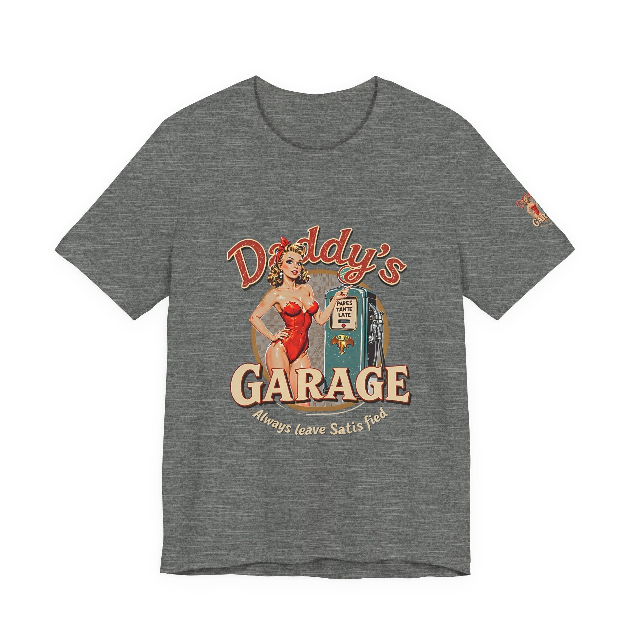Daddy's Garage Vintage Logo Unisex Tee