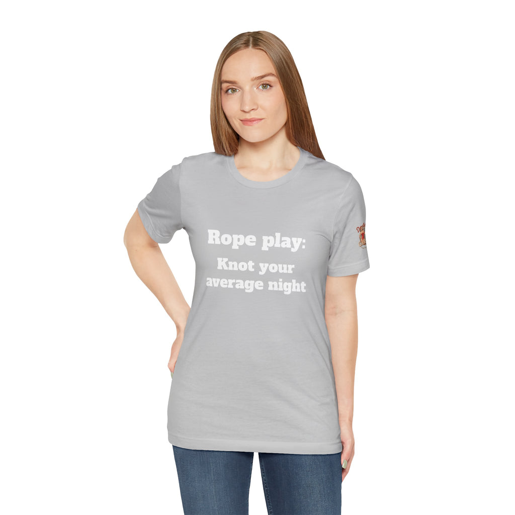 Rope play: Knot your average night Unisex Tee