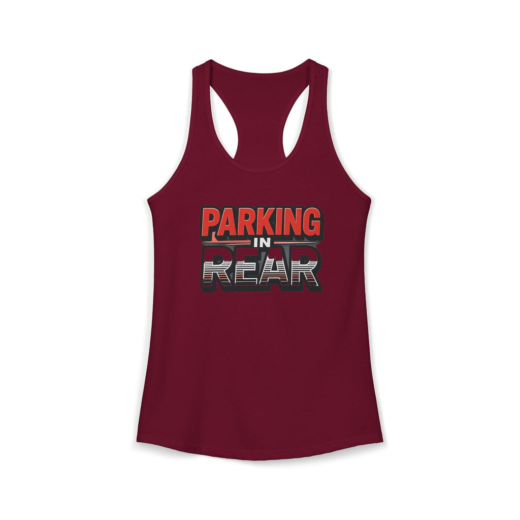 Parking in Rear - Women's Ideal Racerback Tank