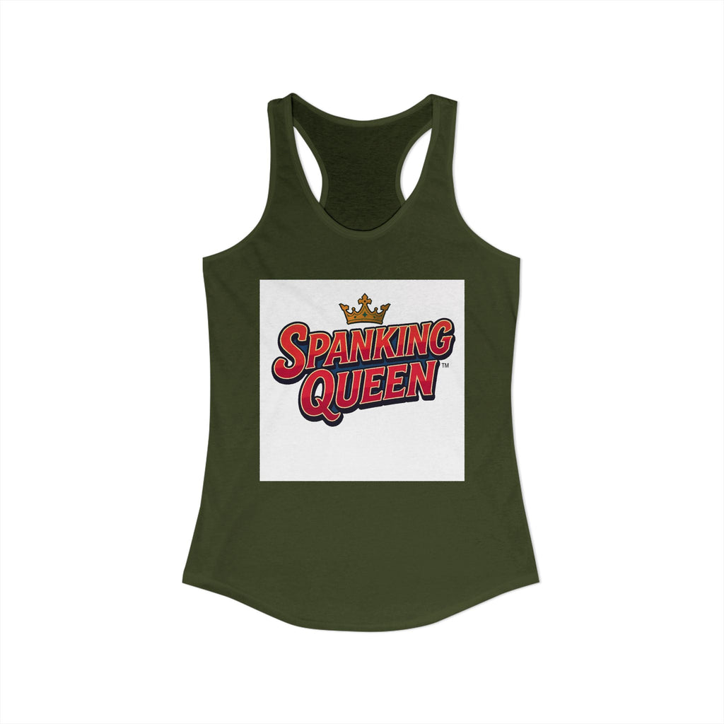 Spanking Queen Style 1 Women's Ideal Racerback Tank