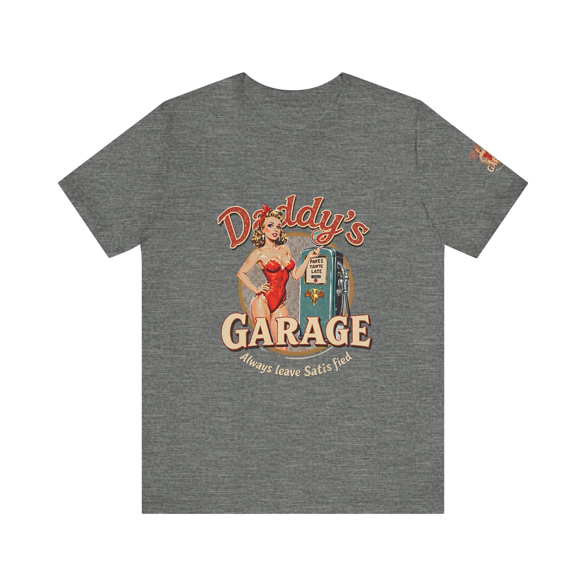 Daddy's Garage Vintage Logo Unisex Tee