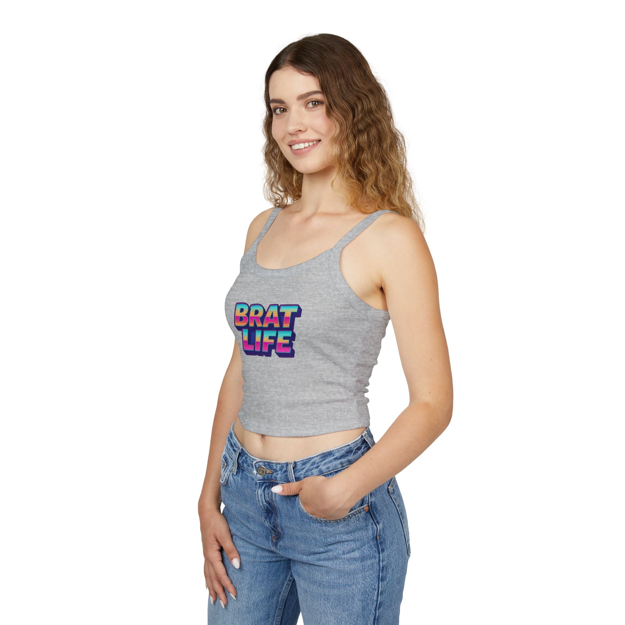 Brat Life Style 1 Tank Top for Confident Women