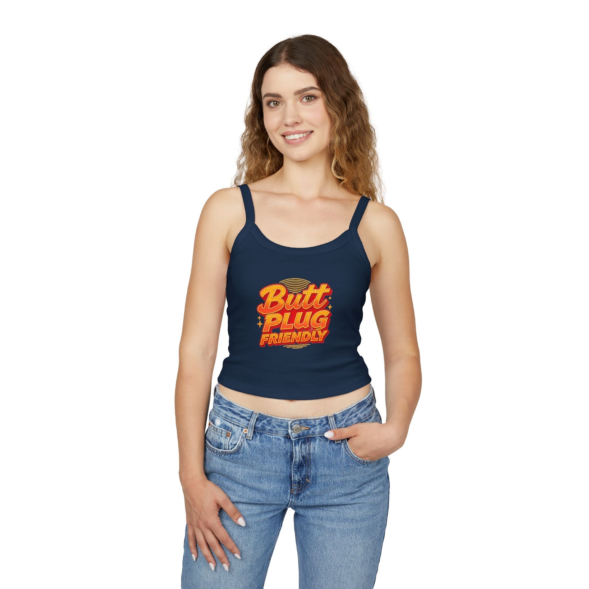 Butt Plug Friendly Style 1 - Tank Top for Confident Women
