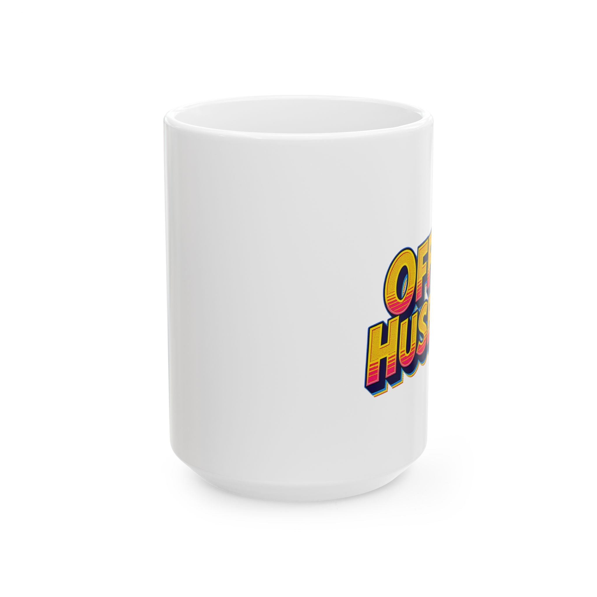Office Husband Funny Ceramic Mug - "Office Hustle" Theme