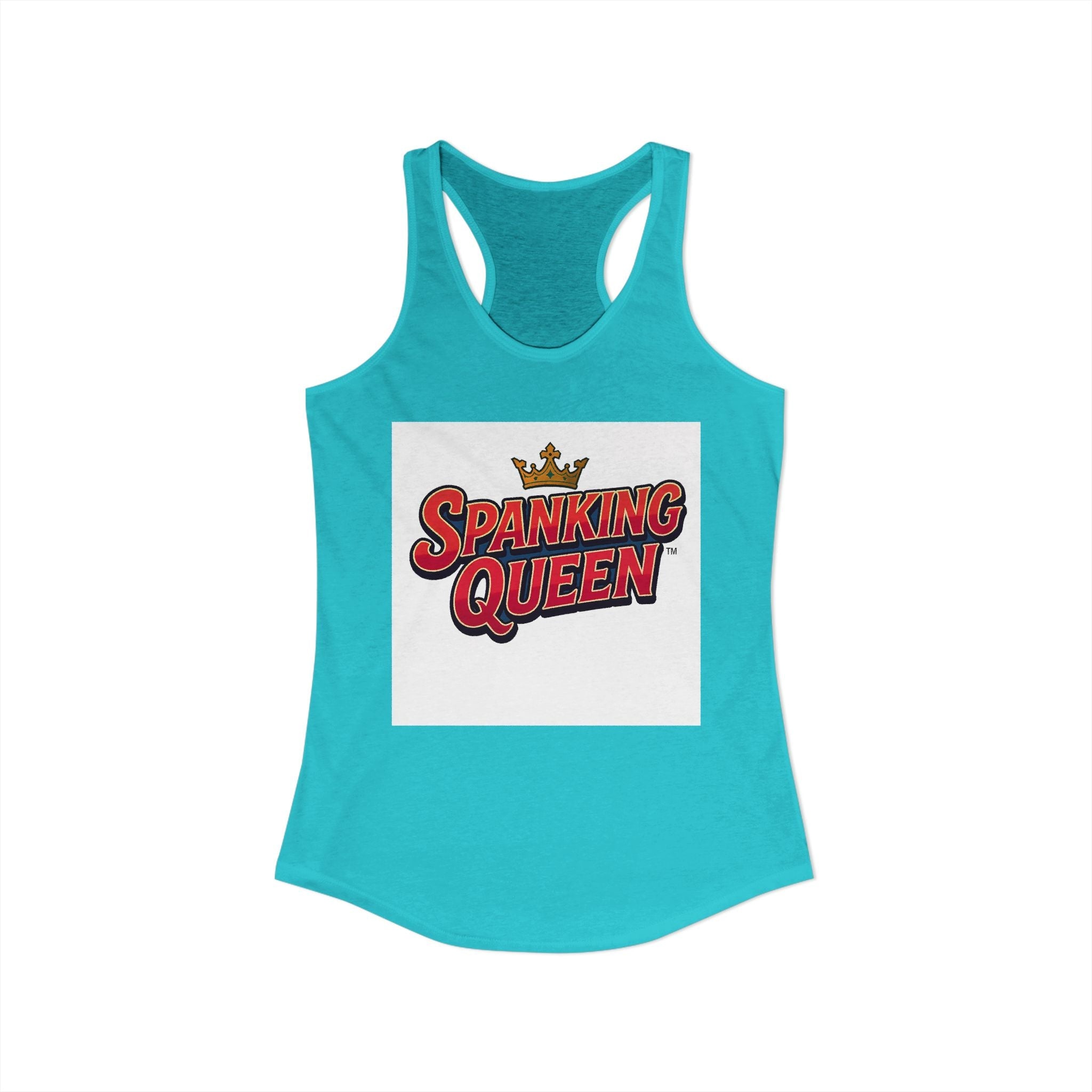 Spanking Queen Style 1 Women's Ideal Racerback Tank