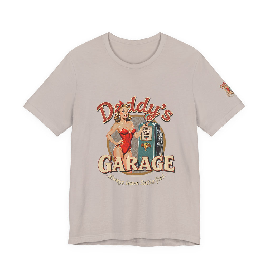 Daddy's Garage Vintage Logo Unisex Tee