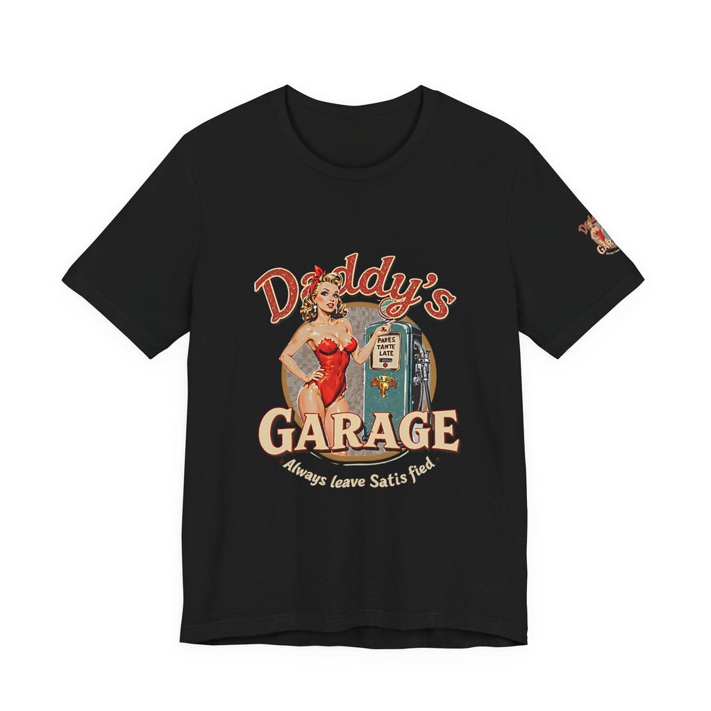 Daddy's Garage Vintage Logo Unisex Tee