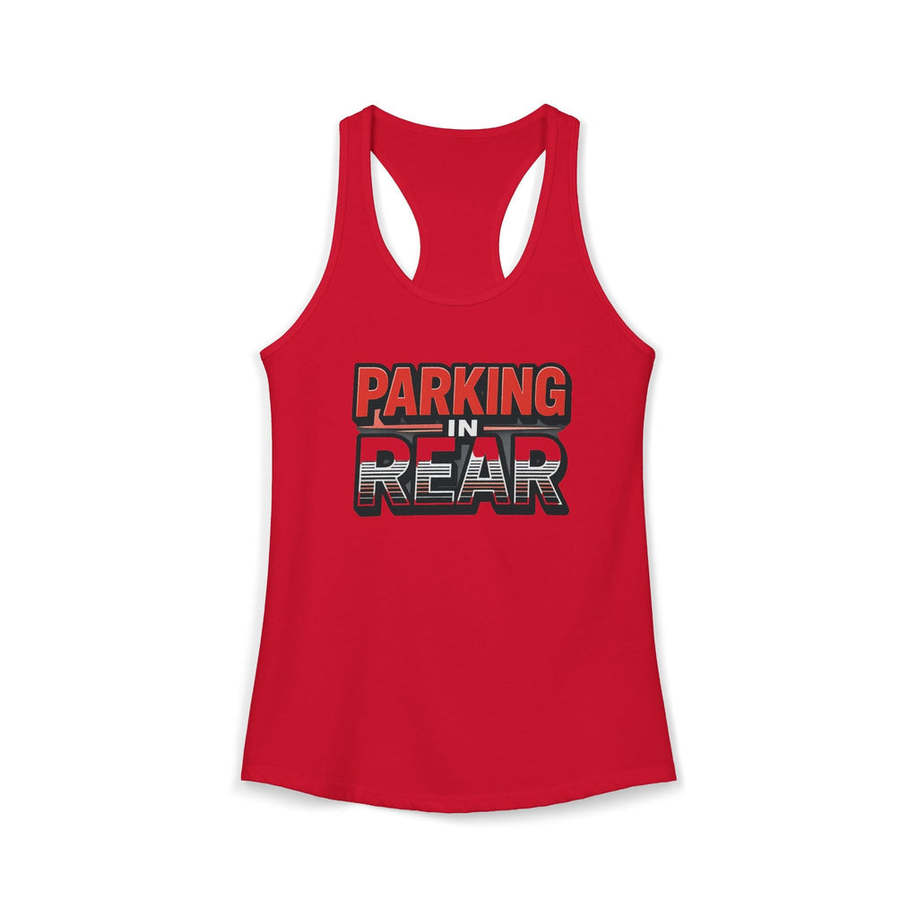 Parking in Rear - Women's Ideal Racerback Tank