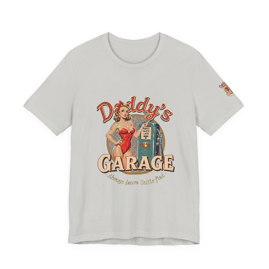 Daddy's Garage Vintage Logo Unisex Tee