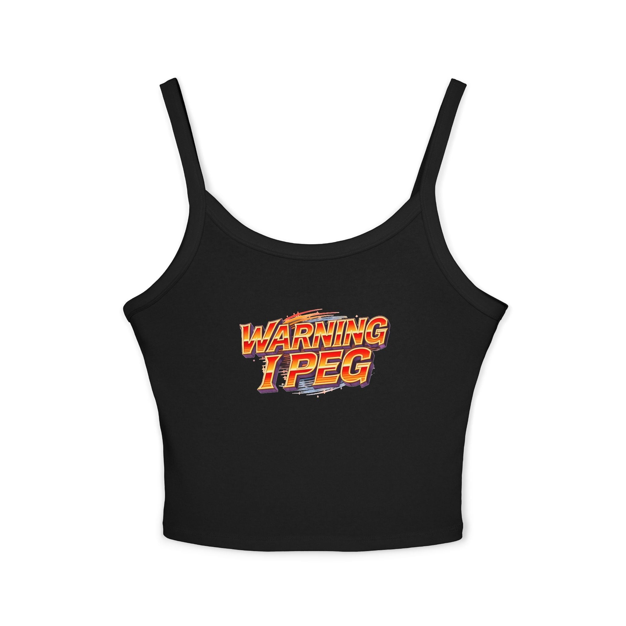 WARNING I Peg Style 1 - Tank Top for Confident Women
