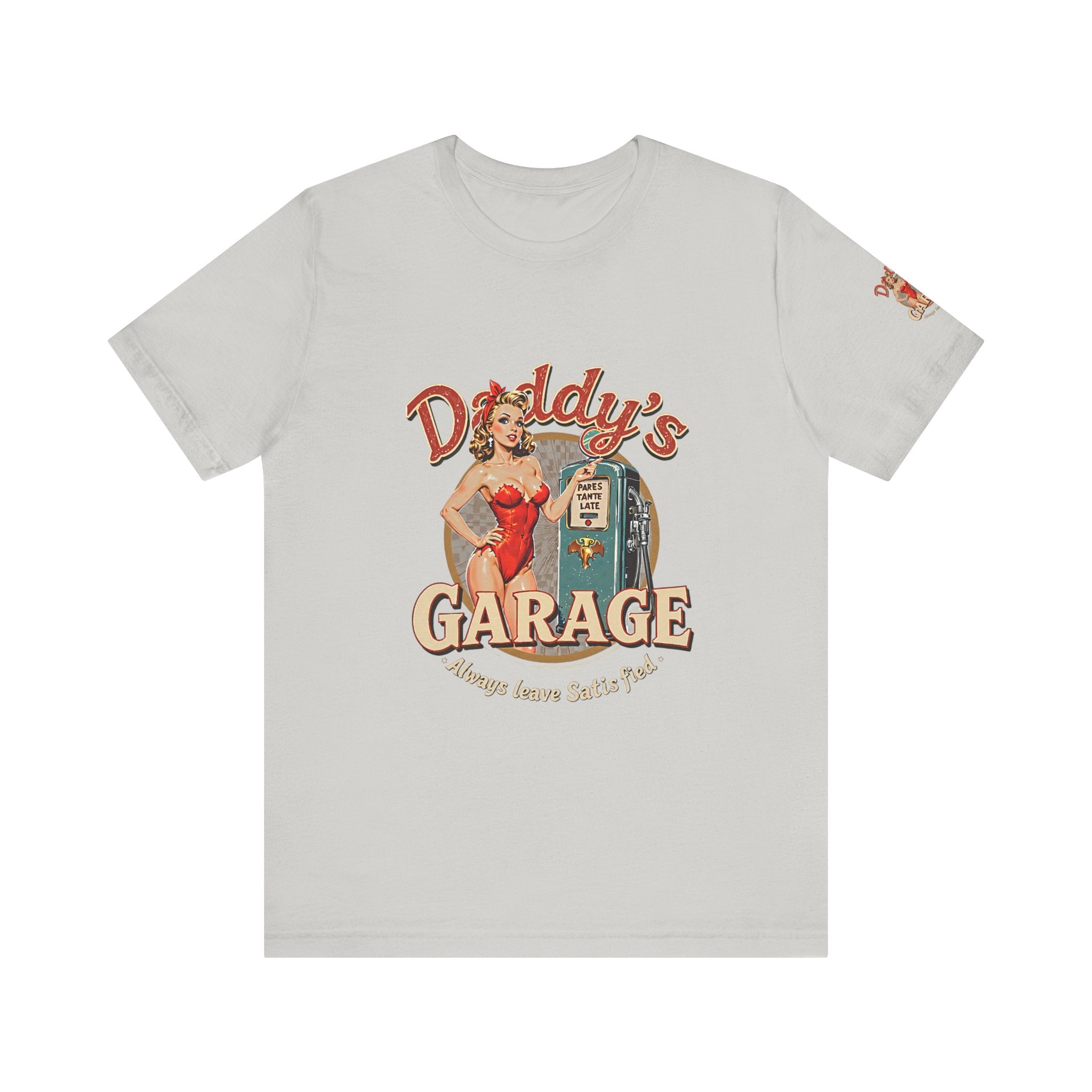 Daddy's Garage Vintage Logo Unisex Tee