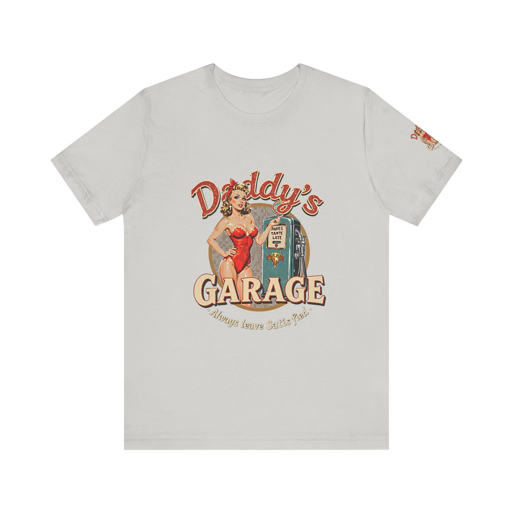 Daddy's Garage Vintage Logo Unisex Tee