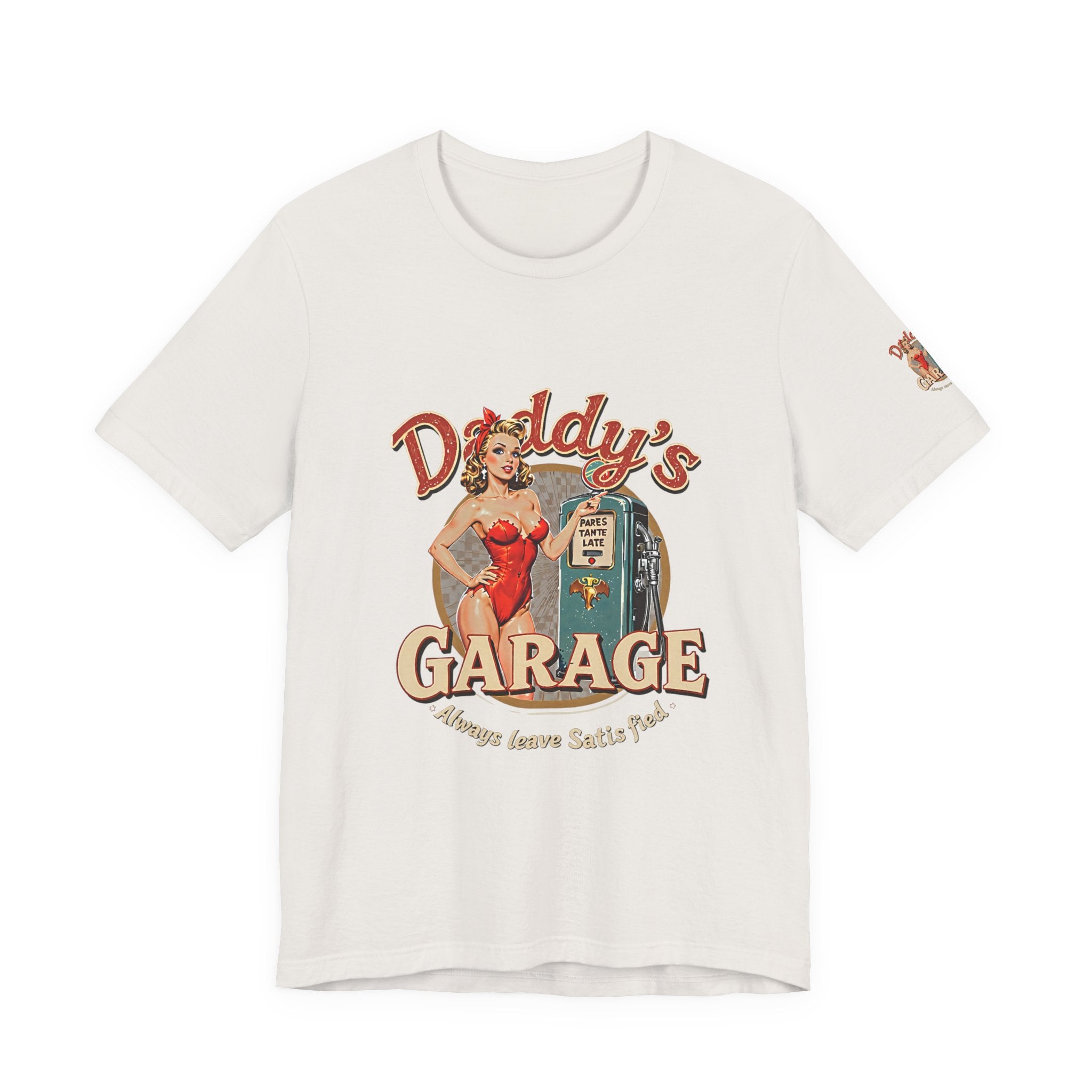 Daddy's Garage Vintage Logo Unisex Tee