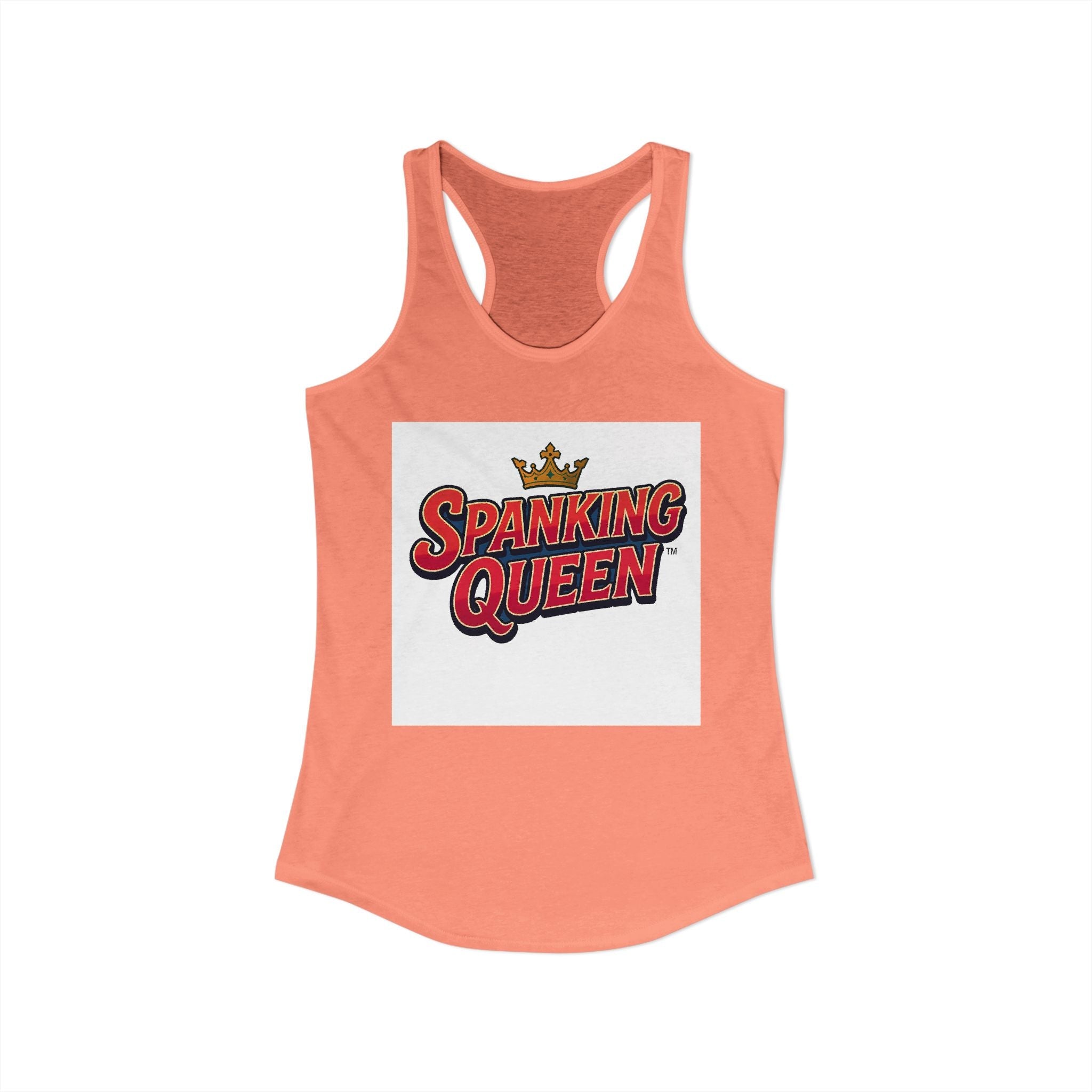Spanking Queen Style 1 Women's Ideal Racerback Tank
