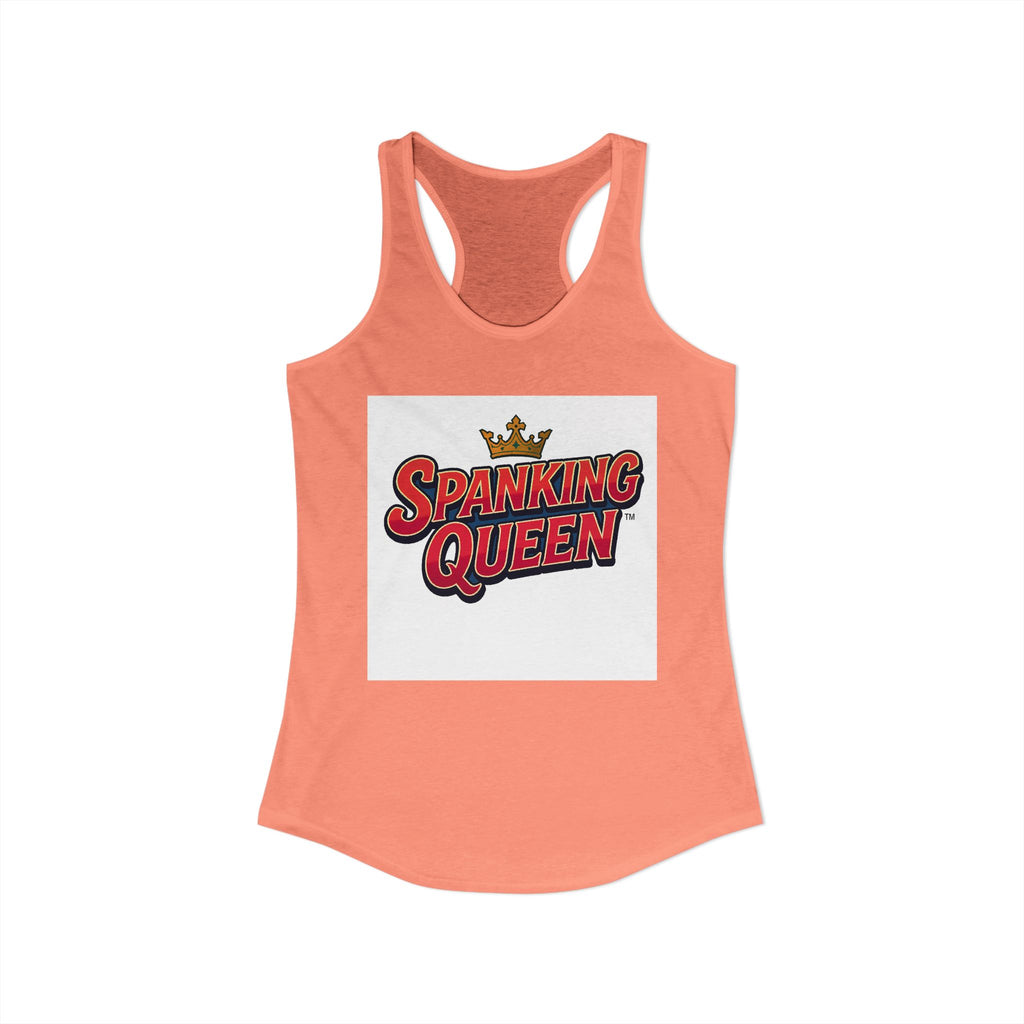 Spanking Queen Style 1 Women's Ideal Racerback Tank