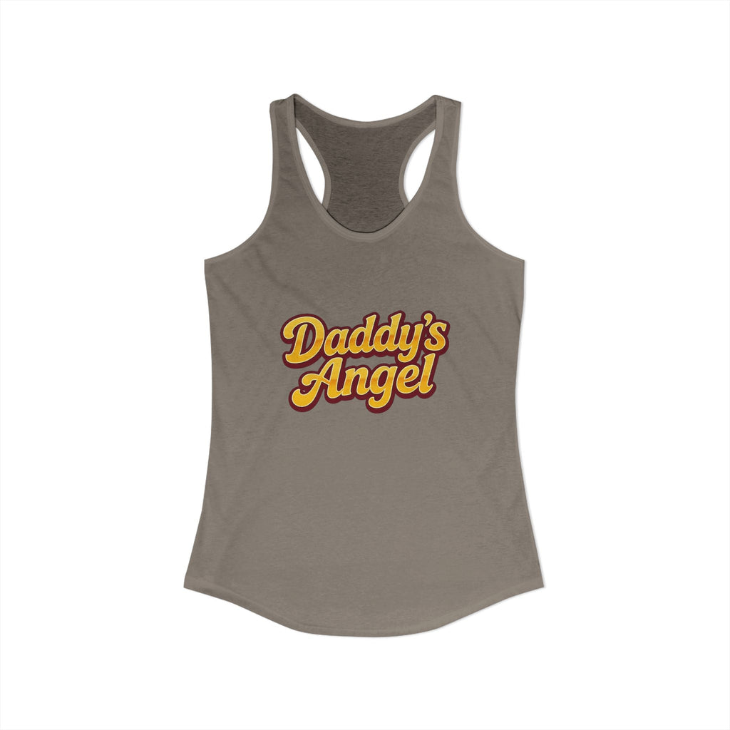 Daddy's Angel - Women's Ideal Racerback Tank