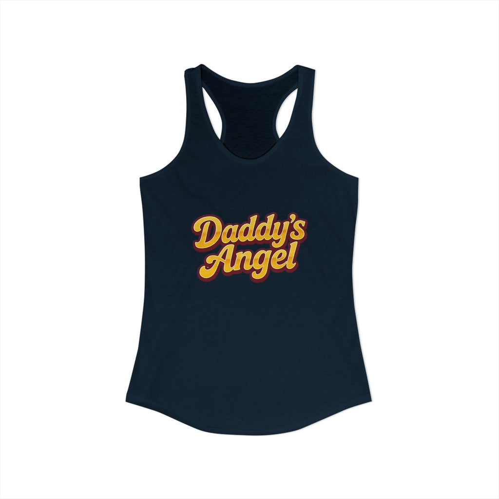 Daddy's Angel - Women's Ideal Racerback Tank