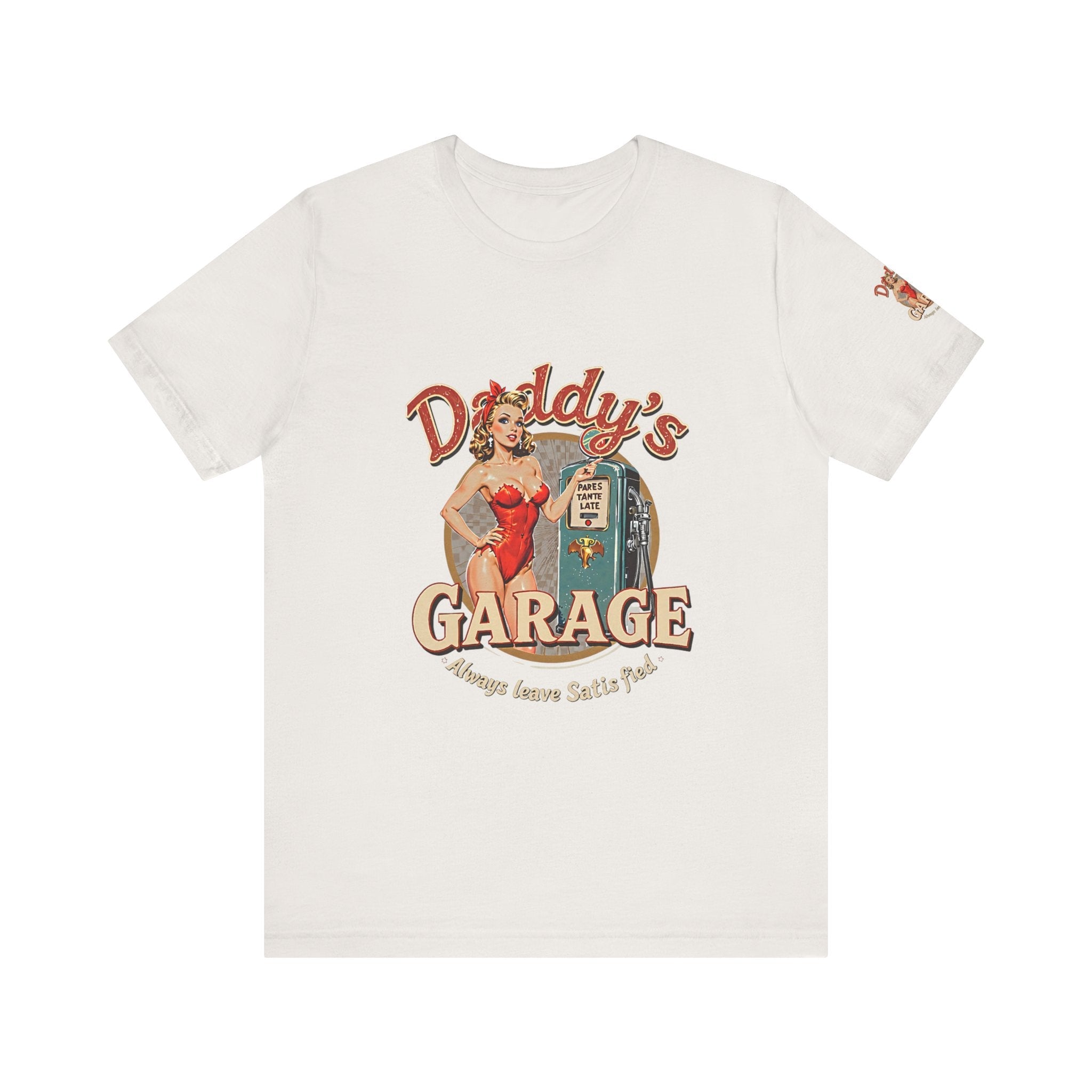 Daddy's Garage Vintage Logo Unisex Tee