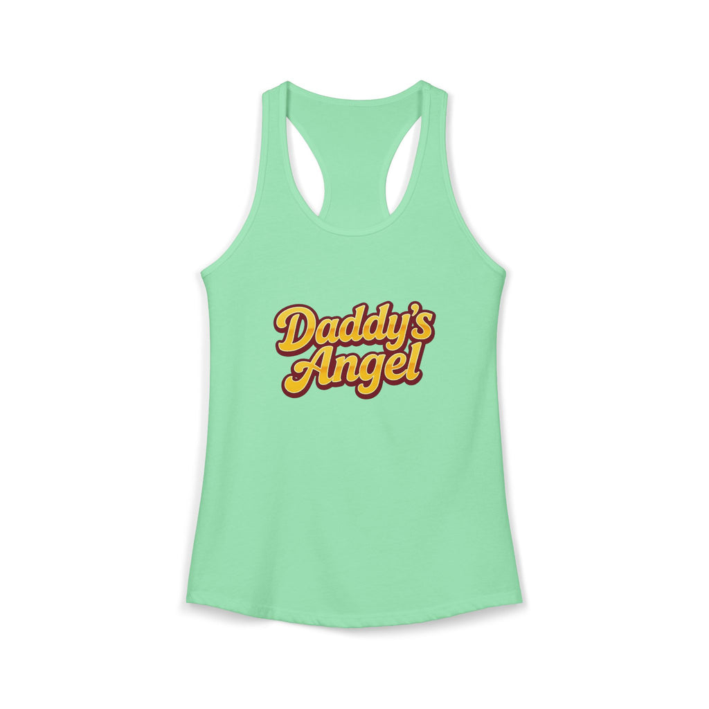 Daddy's Angel - Women's Ideal Racerback Tank