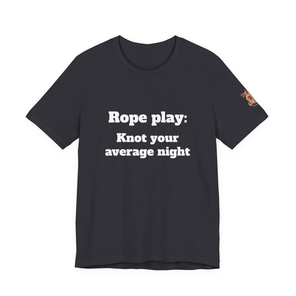 Rope play: Knot your average night Unisex Tee