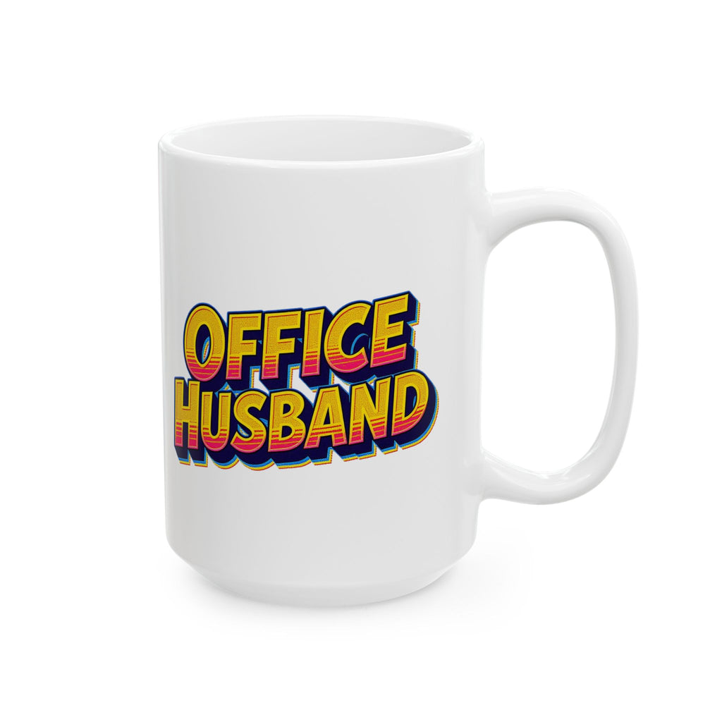Office Husband Funny Ceramic Mug - "Office Hustle" Theme