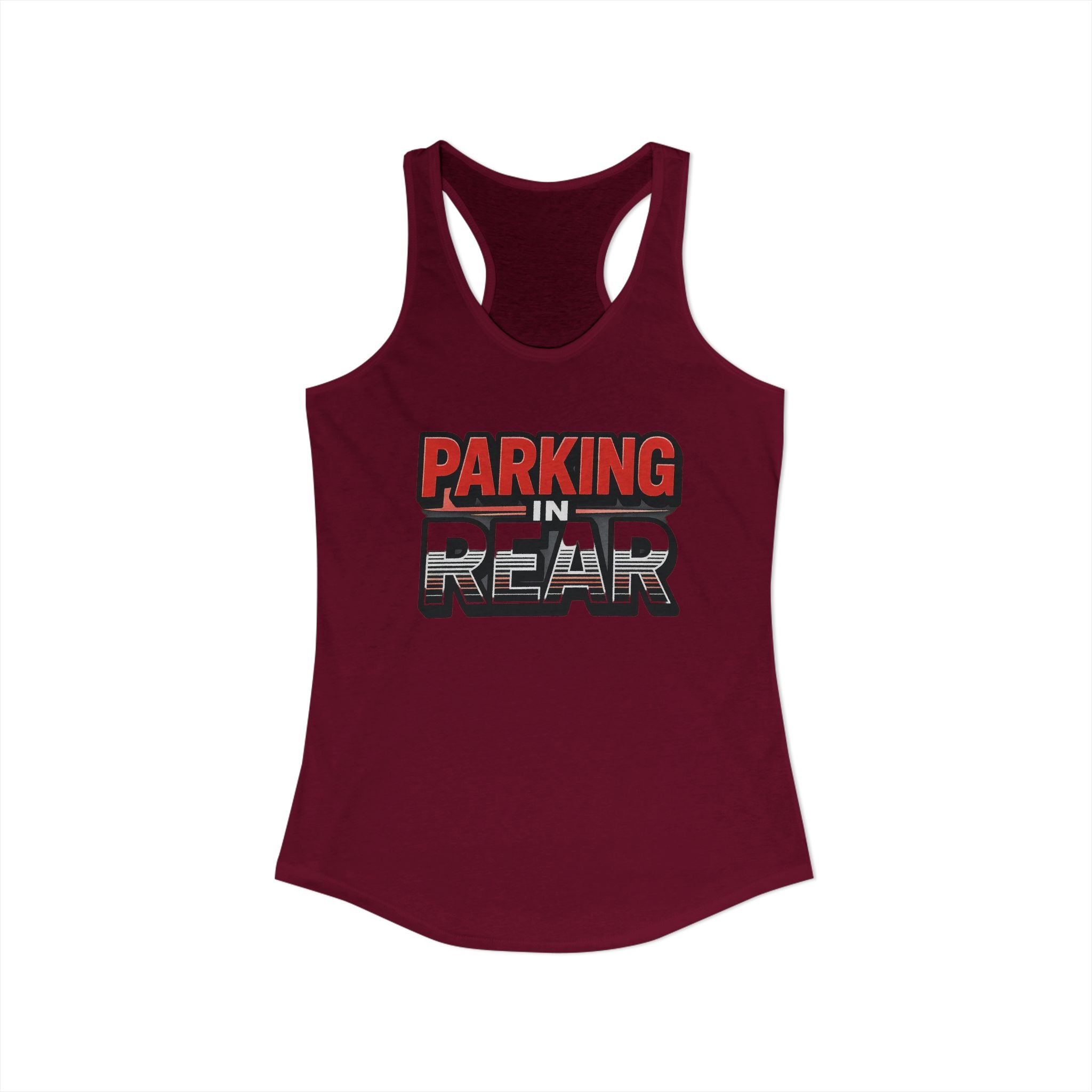 Parking in Rear - Women's Ideal Racerback Tank
