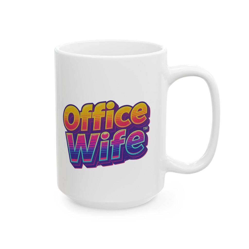 Office Wife Funny Ceramic Mug - "Office Hustle" Theme
