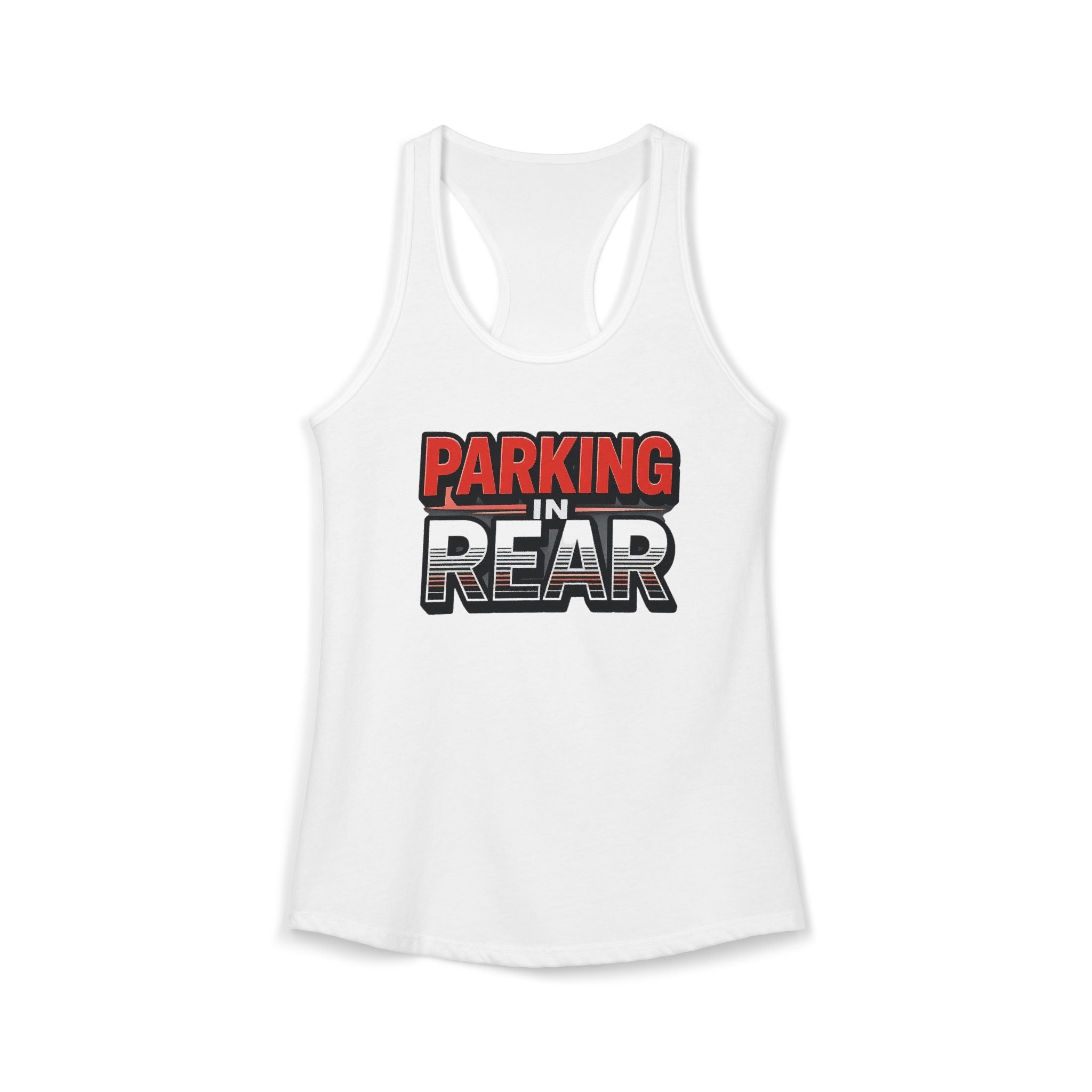 Parking in Rear - Women's Ideal Racerback Tank