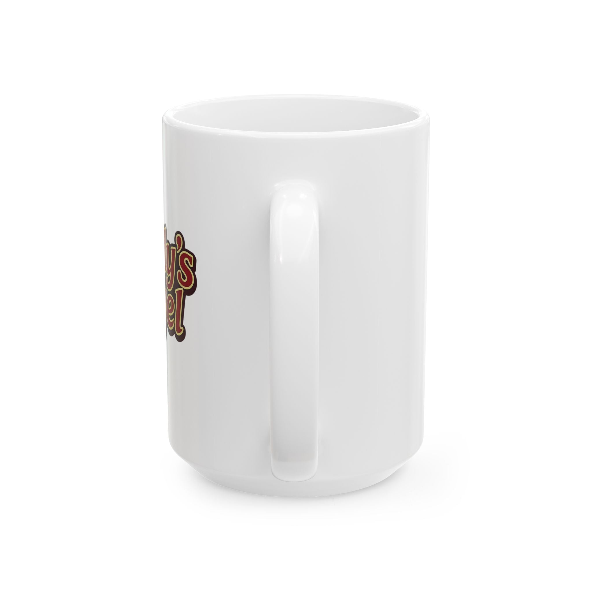 Daddy's Angel -  Funny Ceramic Mug - "Office Hustle" Theme