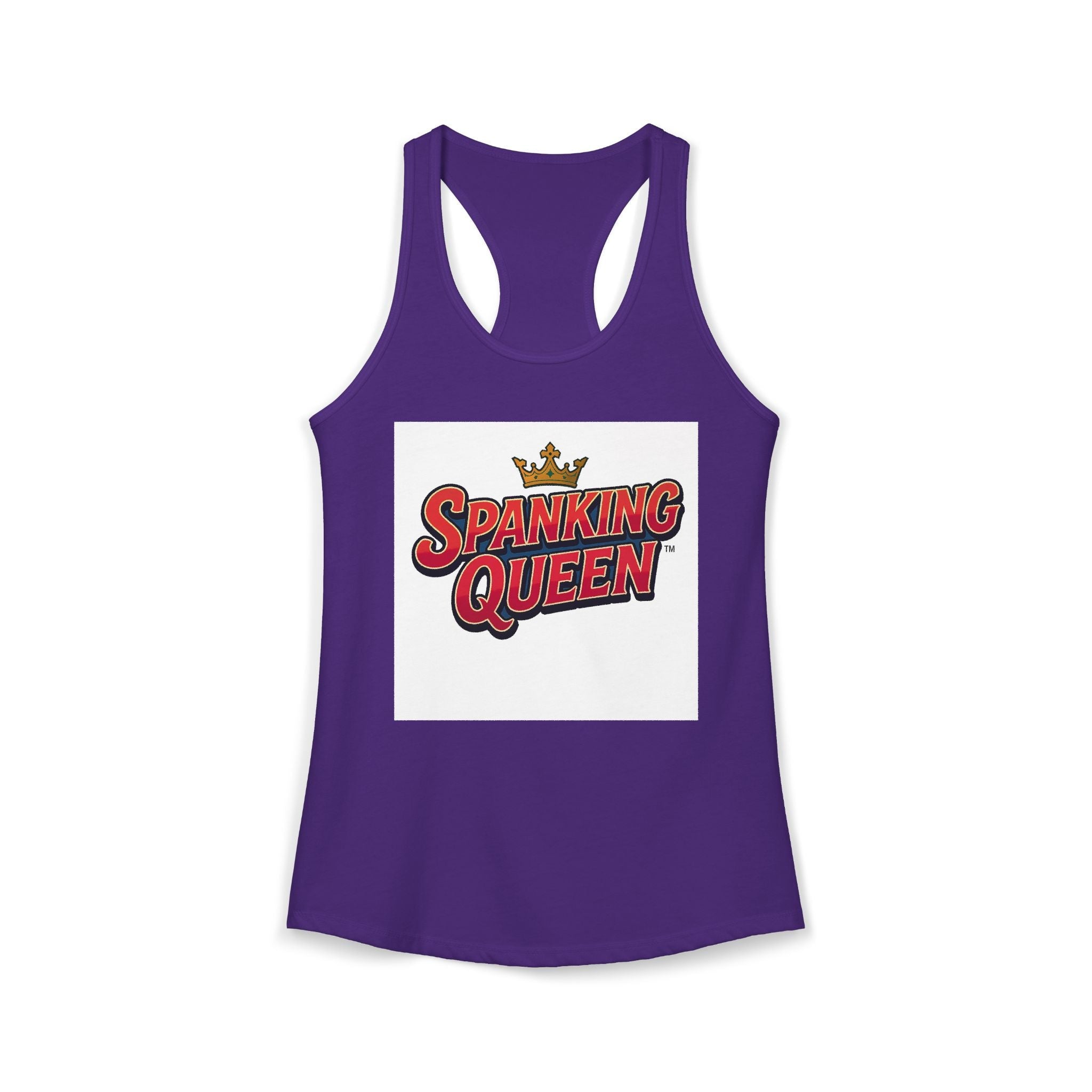 Spanking Queen Style 1 Women's Ideal Racerback Tank