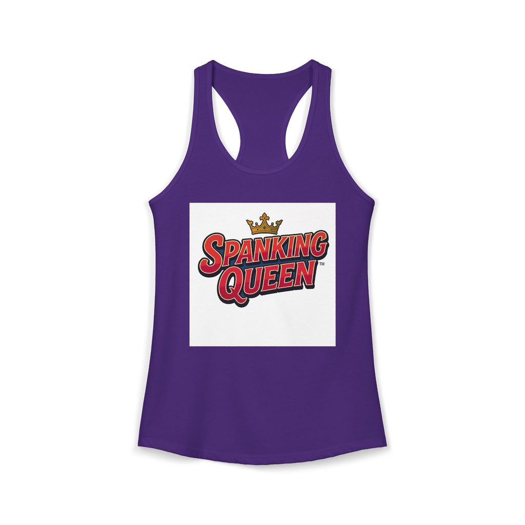 Spanking Queen Style 1 Women's Ideal Racerback Tank