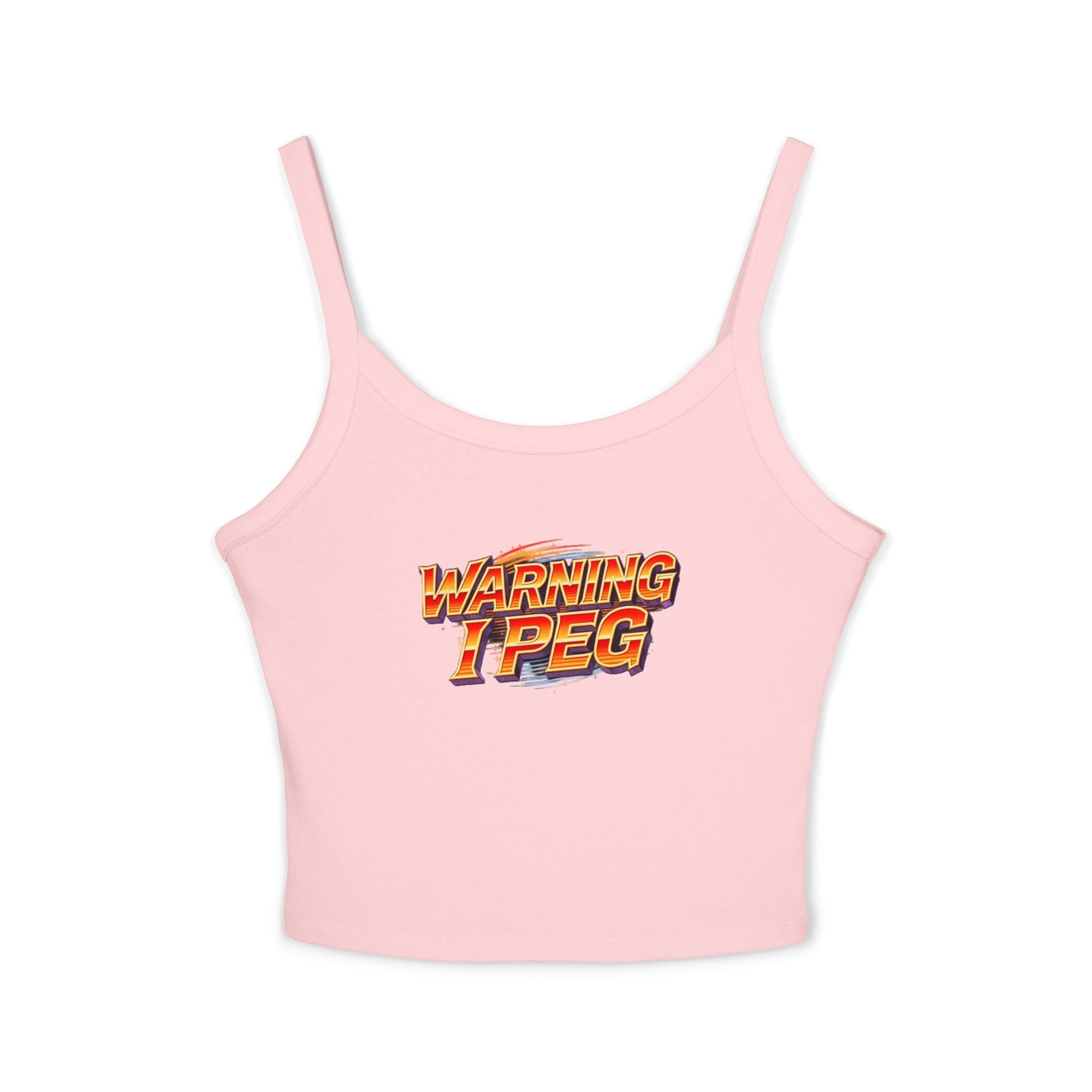 WARNING I Peg Style 1 - Tank Top for Confident Women
