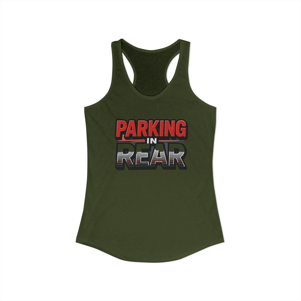 Parking in Rear - Women's Ideal Racerback Tank