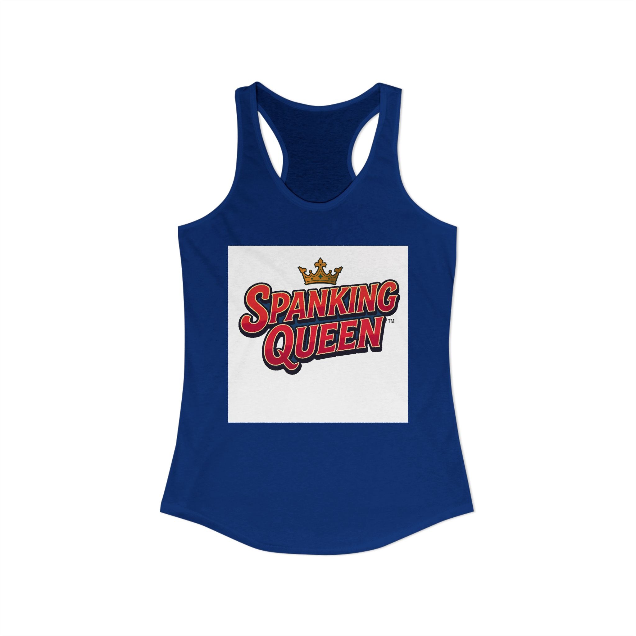 Spanking Queen Style 1 Women's Ideal Racerback Tank