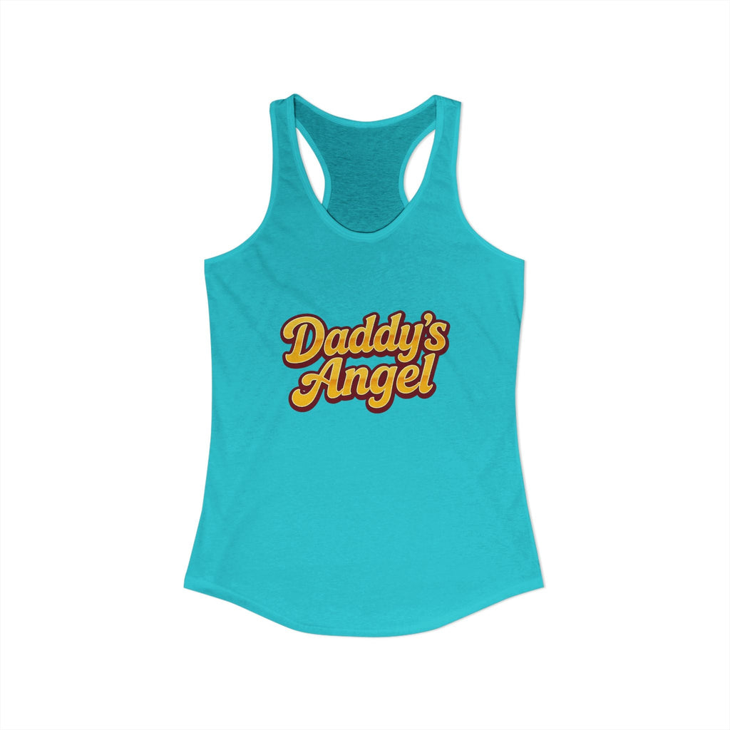 Daddy's Angel - Women's Ideal Racerback Tank