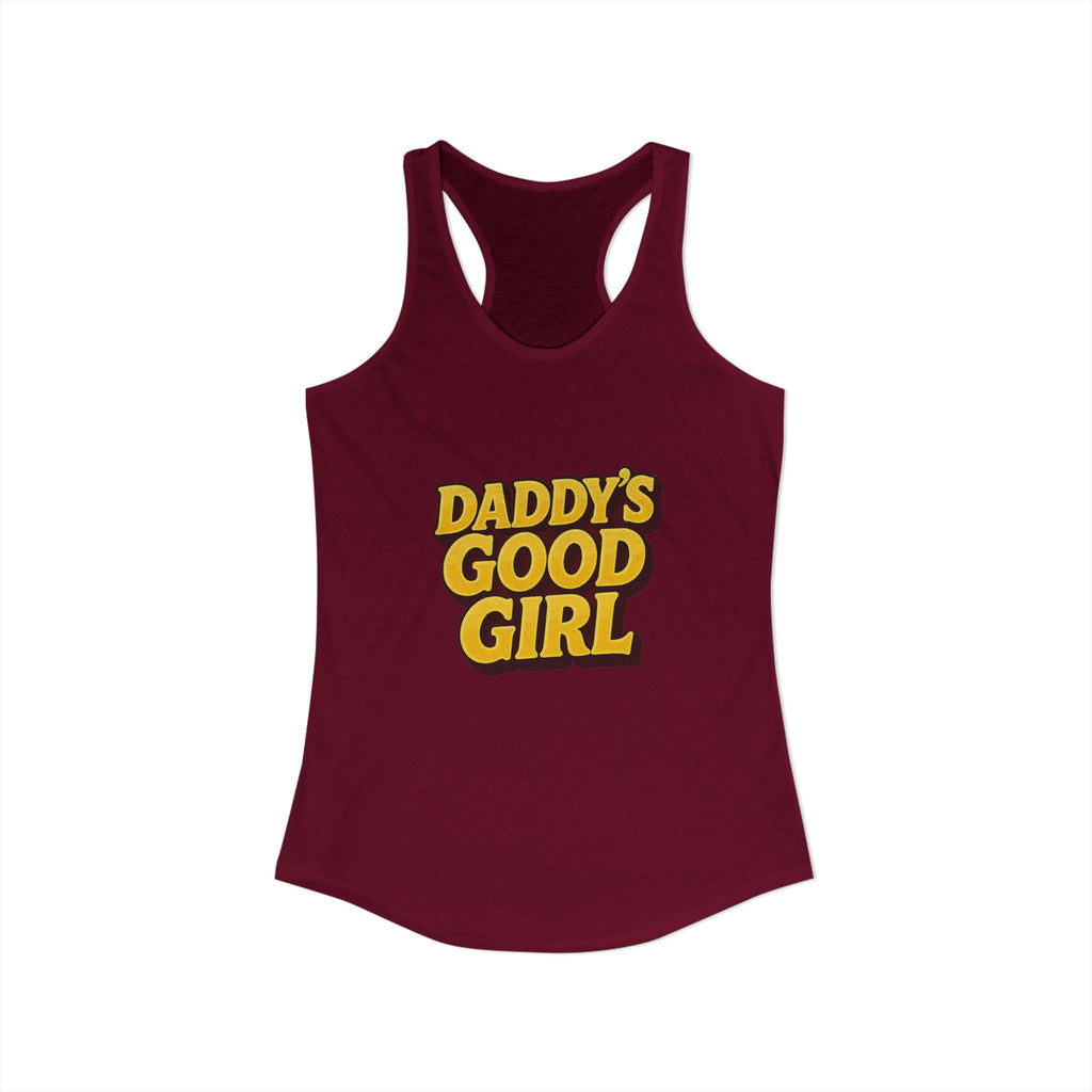 Daddy's Good Girl - Women's Ideal Racerback Tank