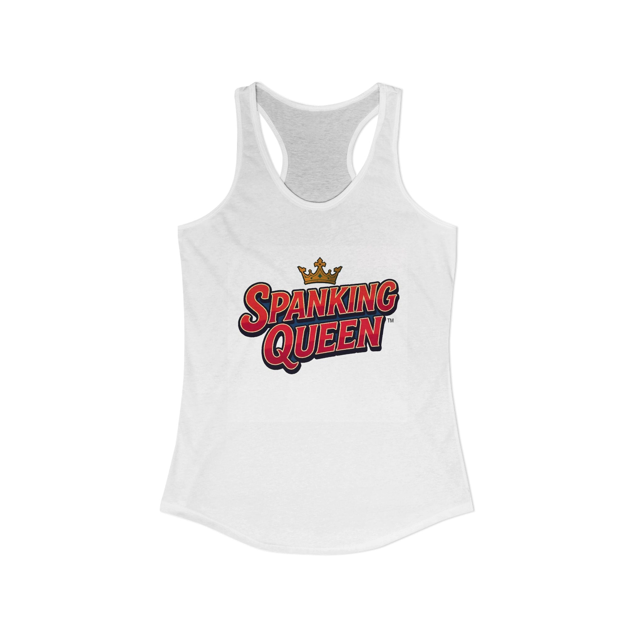 Spanking Queen Style 1 Women's Ideal Racerback Tank