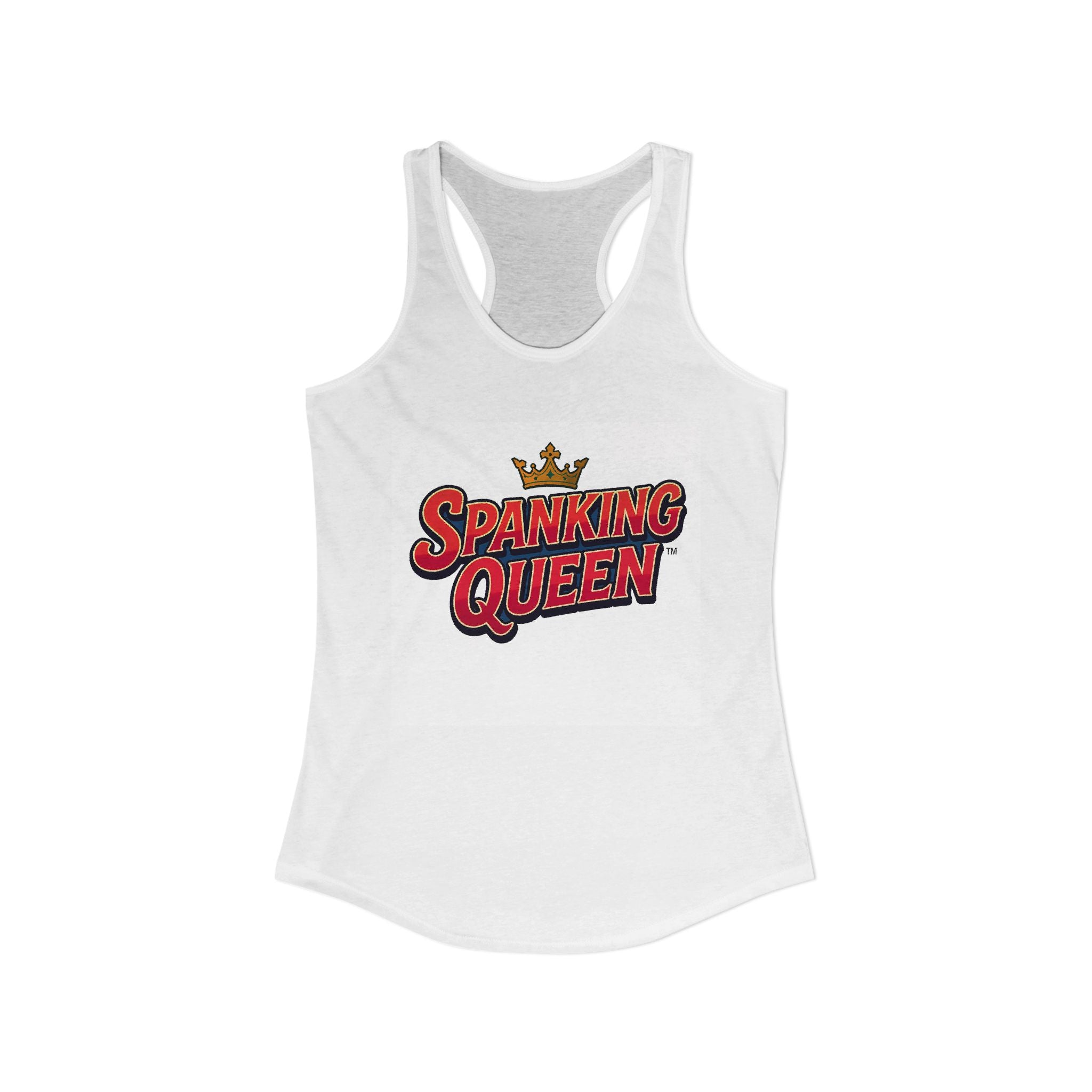 Spanking Queen Style 1 Women's Ideal Racerback Tank
