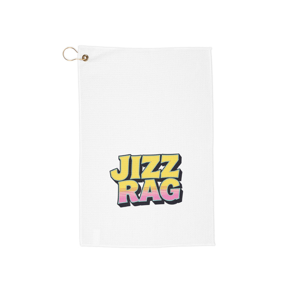 Jizz Rag - Funny Golf Towel - Humorous Gift for Golfers