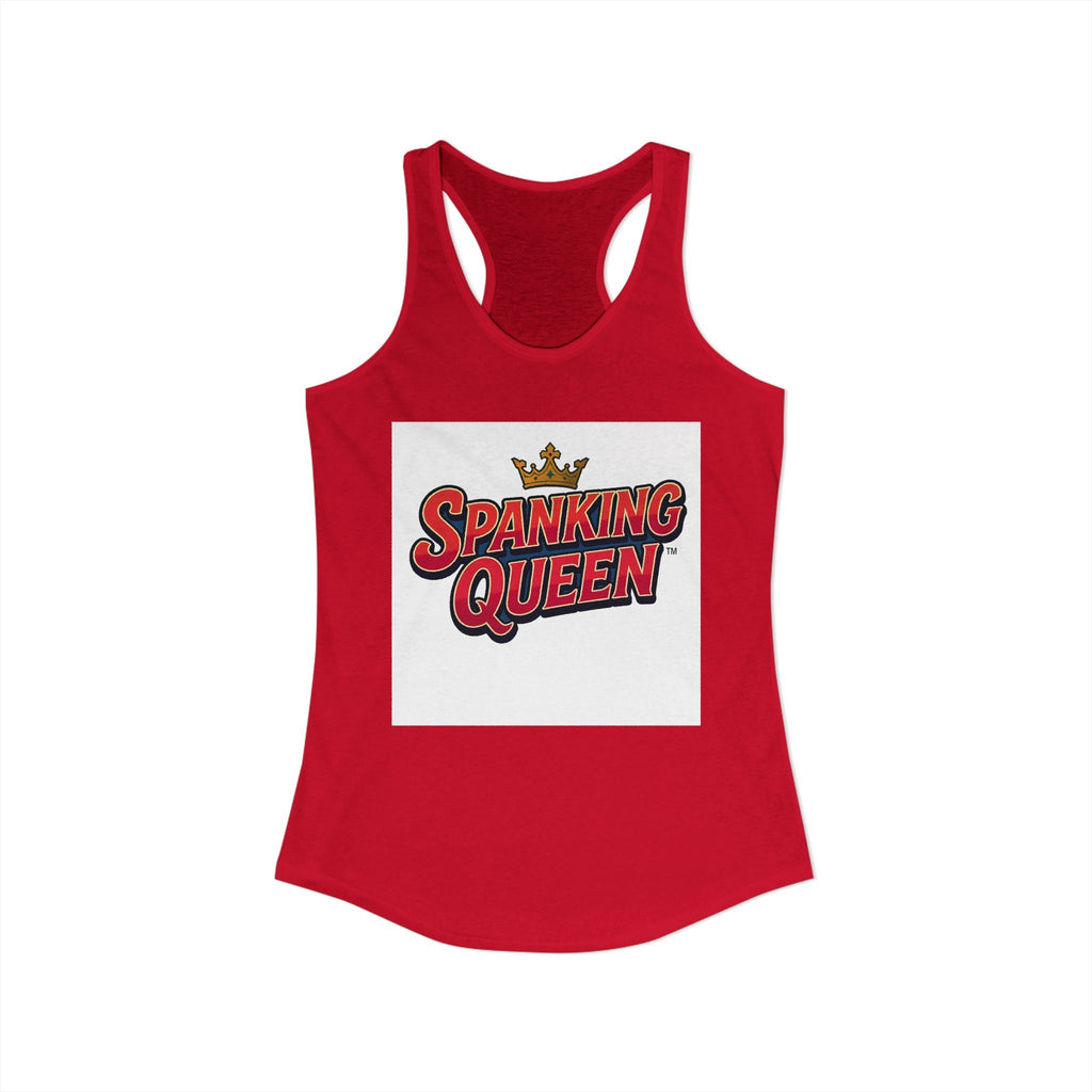 Spanking Queen Style 1 Women's Ideal Racerback Tank