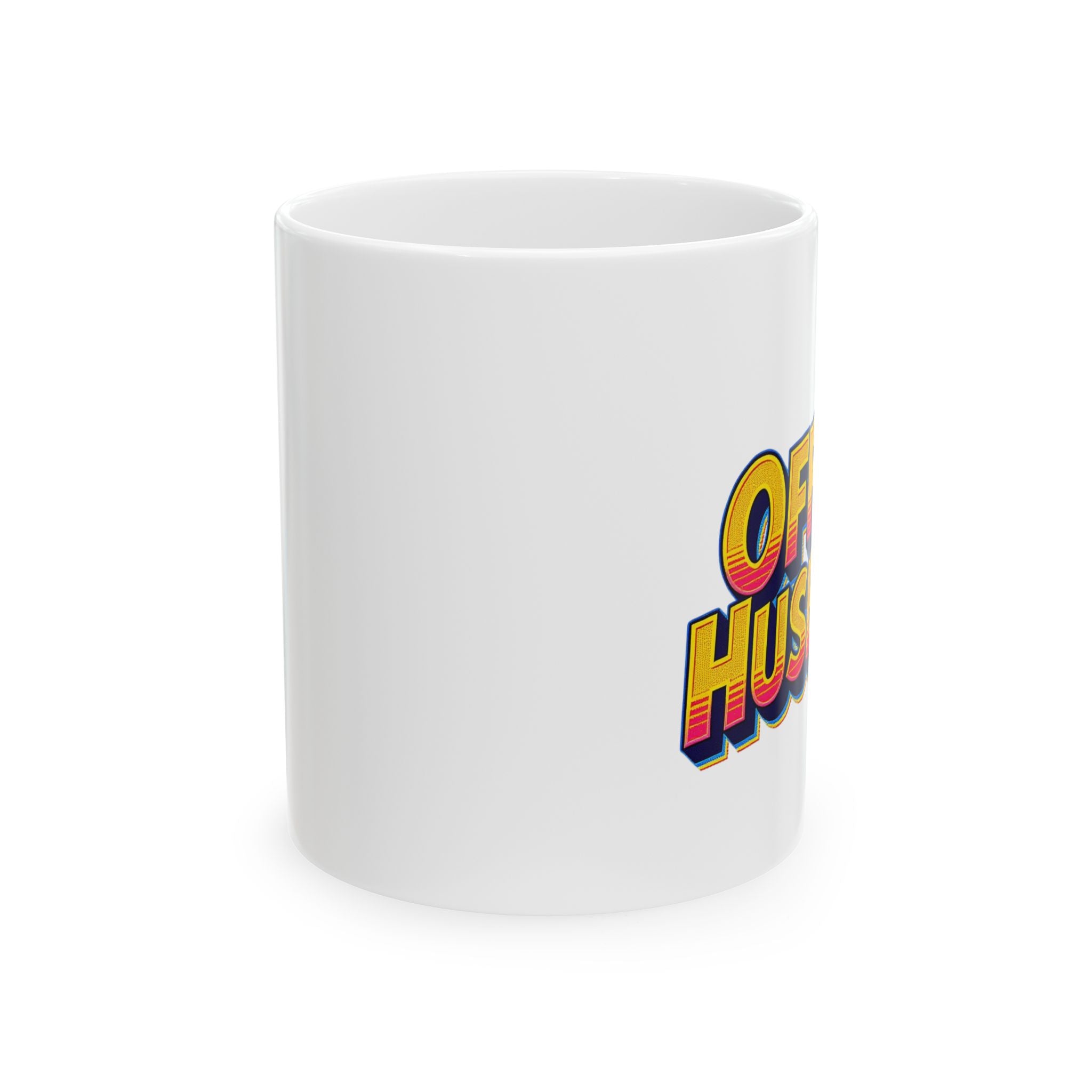 Office Husband Funny Ceramic Mug - "Office Hustle" Theme